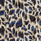 Floral Kingfisher Bird Printed Fabric Material Online